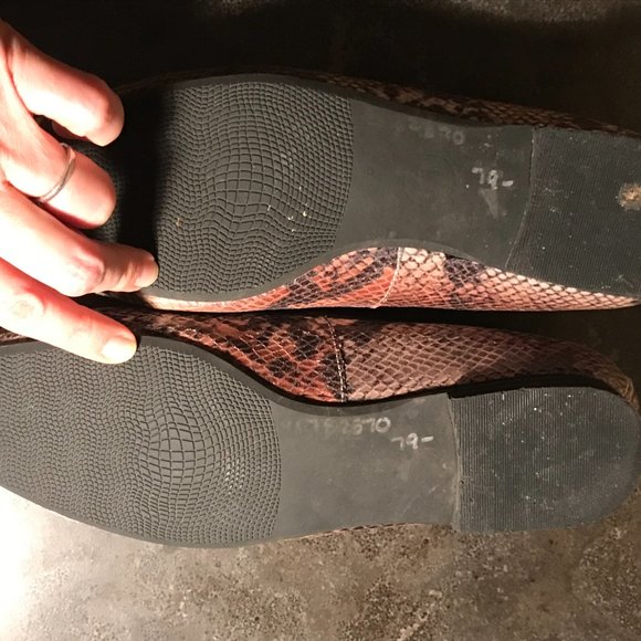 Womens Python Print Loafer Sz 8.5 - Picture 4 of 5